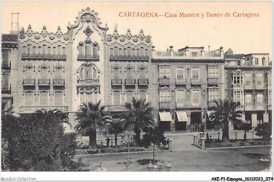 AKEP1-0038-ESPAGNE - Cartegena - Casa Maestre Y Banco Von Cartagena