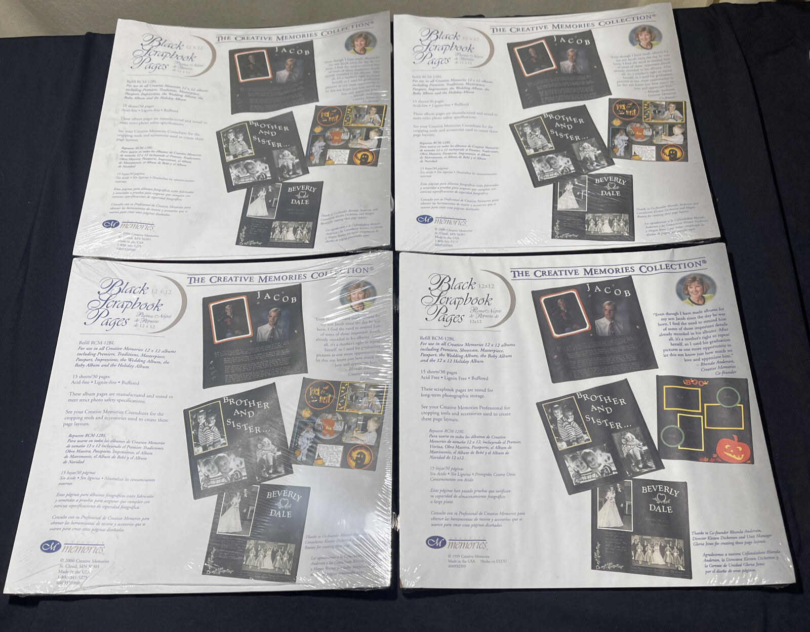 Pochettes Pour Albums Creative Memories 12x12 Pouces - Lot De 30 Feuilles (2 Paquets De 15) - Neuf