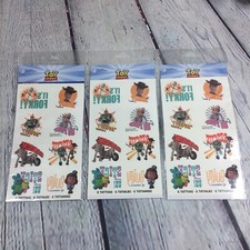 Toy Story Disney Pixar Tattoos Party Supplies Favors - 3 Packages