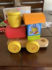 winnie the pooh wooden train