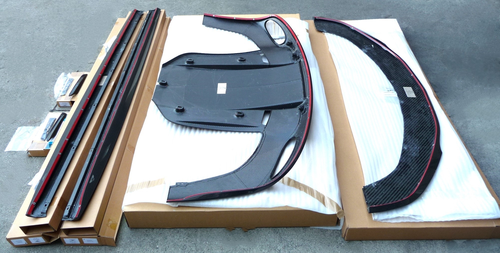 2012-2015 Bentley GTC MSS W12 Mulliner Styling Carbon Fiber Body Kit RH40140 OEM