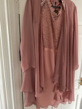 DAMEN ROSA BRAUTMUTTER/RACESOUTFIT GRÖSSE 20 NEU MIT ETIKETT