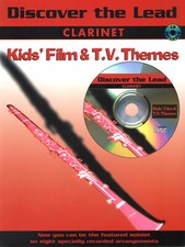 DISCOVER THE LEAD Kids Film  TV Clarinet Bk  CD
