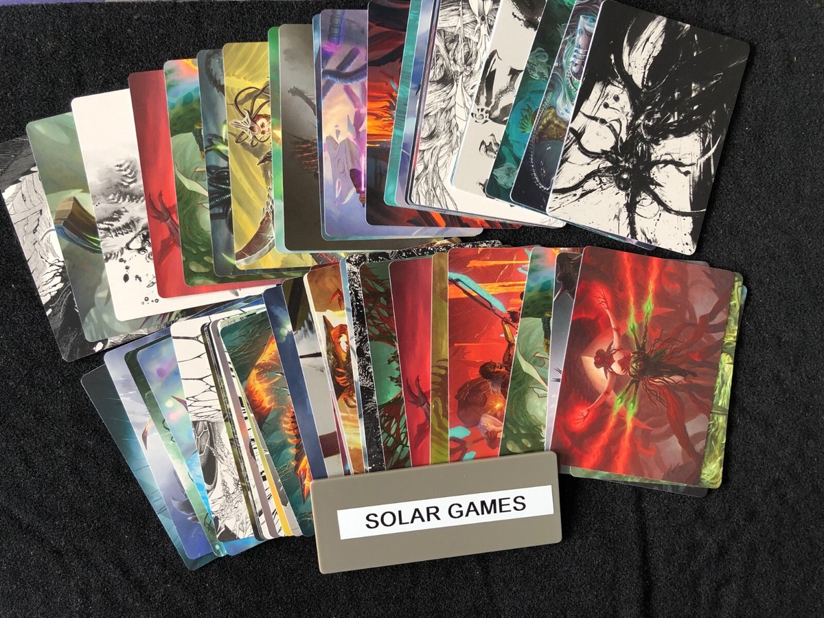 Magic: The Gathering アートカード 200枚くらい Complete Set Magic The Gathering Art Cards 1-81 MTG **CHOOSE YOUR
