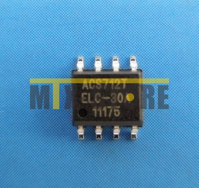 3X|10X ACS712ELCTR-20A-T ALLEGRO Current Sensor 20A 1 Channel Hall Effect 8-SOIC - Sensor ICs