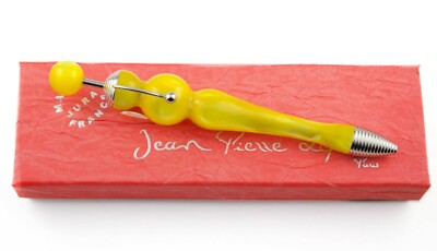 Jean Pierre Lepine Maasai Yellow Ballpoint Pen | eBay