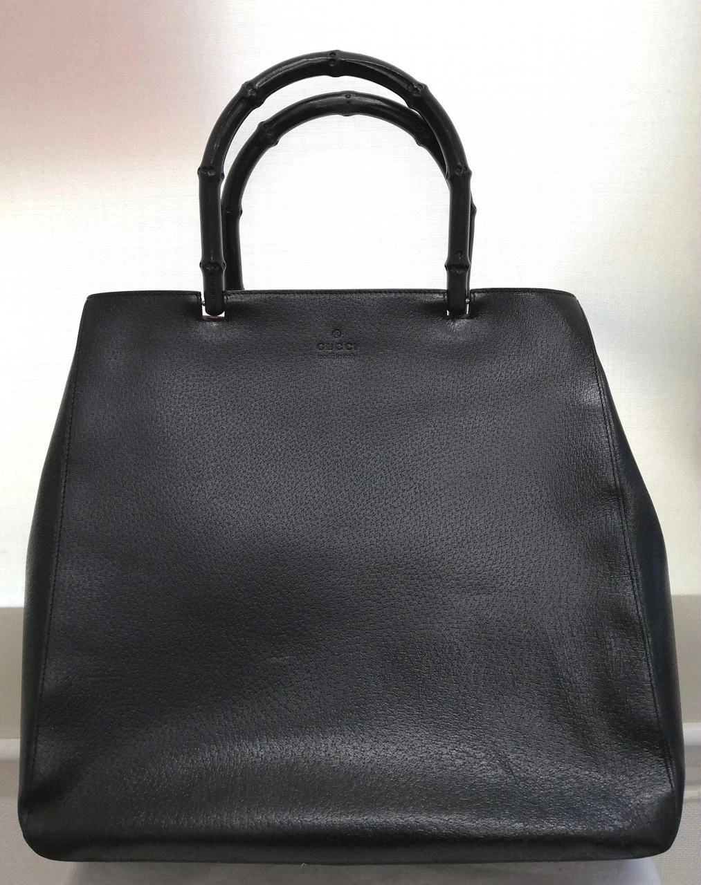 Sac à main en bambou Gucci 001998