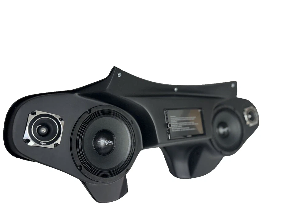 Динамик Harley Davidson Road King Skar Audio 8 дюймов с обтекателем Tweeter Batwing - Изображение 3 из 4