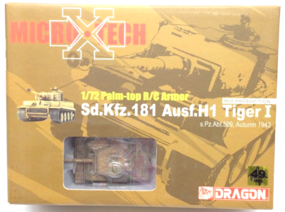 Dragon Micro X Tech 1/72 R/C Armor TIGER I Sd.Kfz.181 Ausf.H1