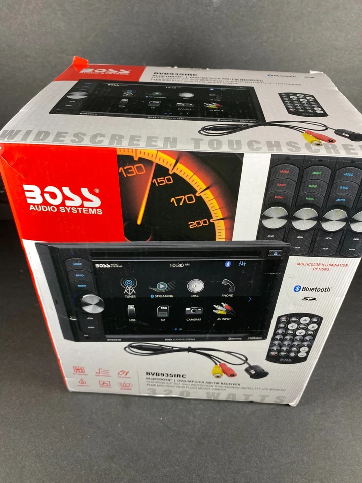 BOSS Audio Systems BVB9351RC 6.2” Touchscreen Car CD DVD Player, No Remote - Image 2 of 4
