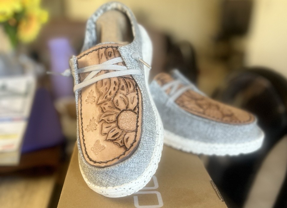 Handcrafted Custom Hey Dudes eBay