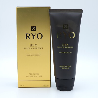 RYO Premium HBX Ampoule Scalp & Hair Pack Hair Loss Relief 200ml K-Beauty