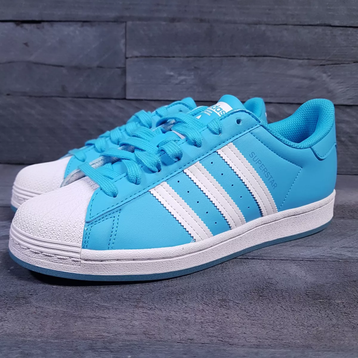 ADIDAS Originals Superstar Shoes Mens 8 11 Sky Rush UNC University