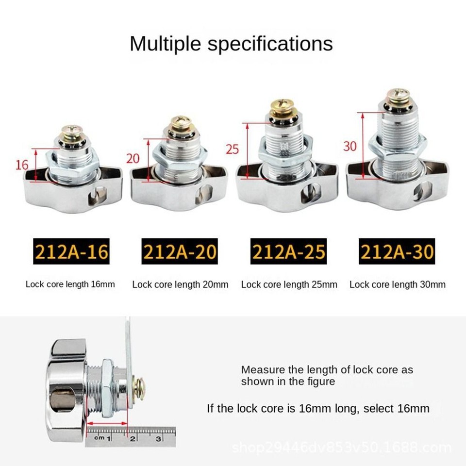 Zinc Alloy Door Padlock Mechanical Door Lock Mailbox eBay