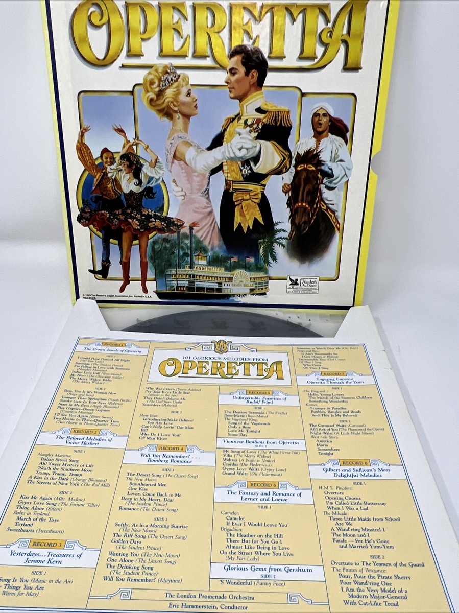 101 Glorious Melodies From Operetta LP Boxed Set | eBay