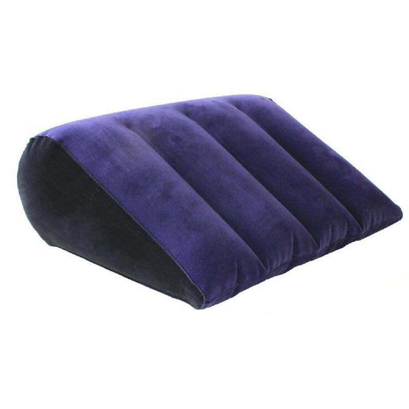 Inflatable Travel Pillow for Lumbar Yoga & Body Support Multi-Use Air Cushion