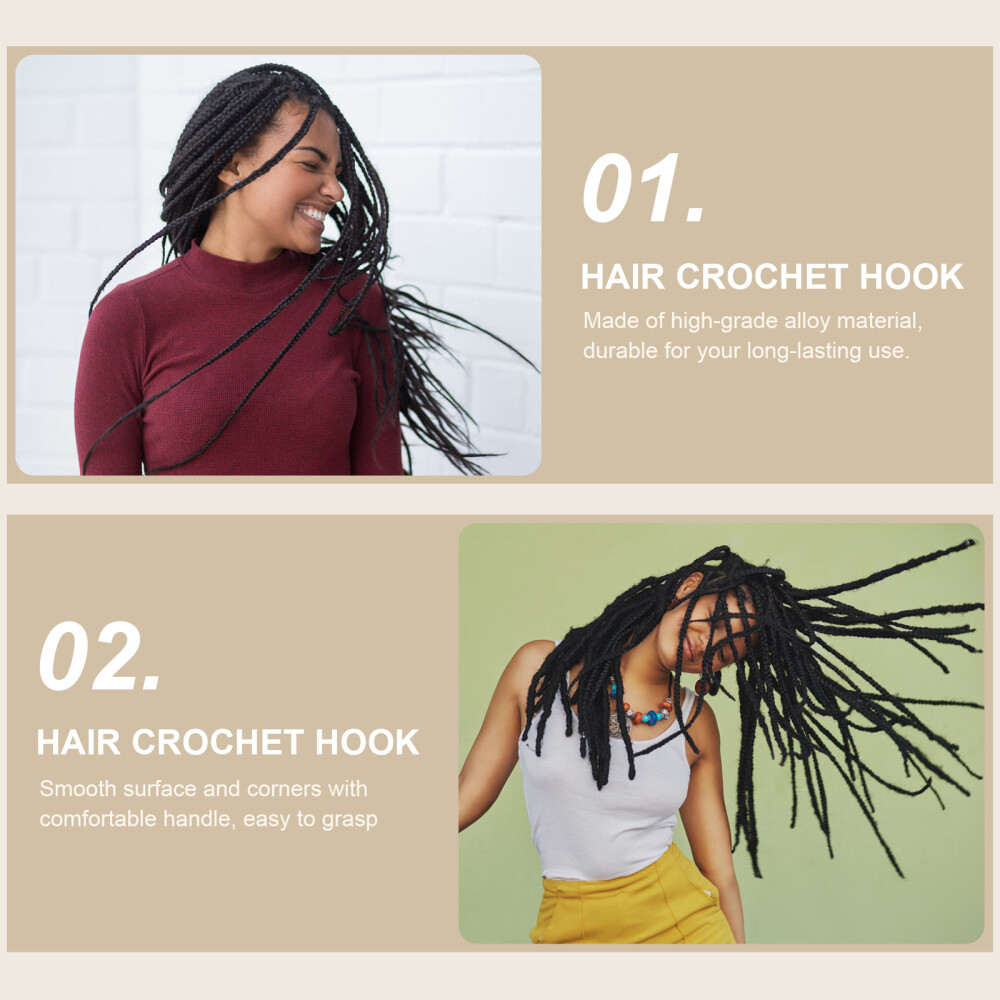 6 Pcs Needle for Dreads Tool Hair Braided Knitting eBay