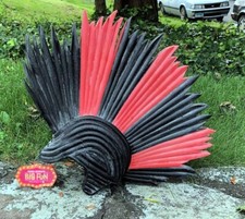 Chris March Big Fun Mohawk Wig Target Exclusive Foam Headpiece Costume Halloween