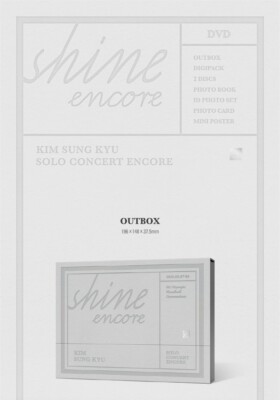 キムソンギュ shine ソロコンサートDVD KIM SUNG KYU (INFINITE) SOLO CONCERT [SHINE ENCORE] DVD Photo Card