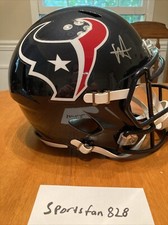 Will Anderson Jr. Houston Texans Autographed Speed Replica Helmet
