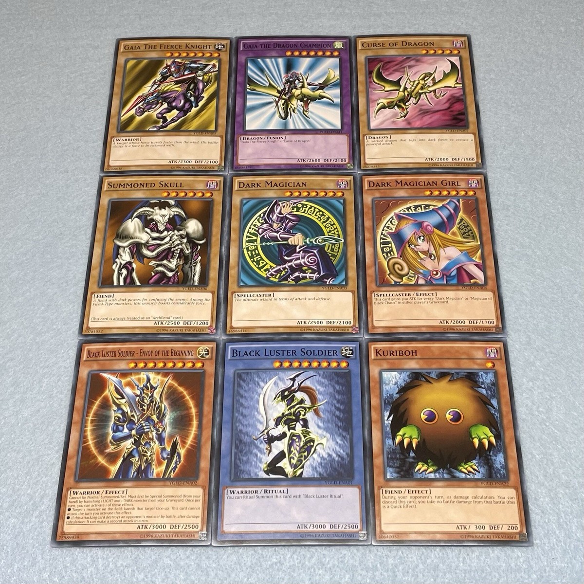 Yugioh Yugi's Legendary Decks 1 Complete Set - Exodia + Magnet +