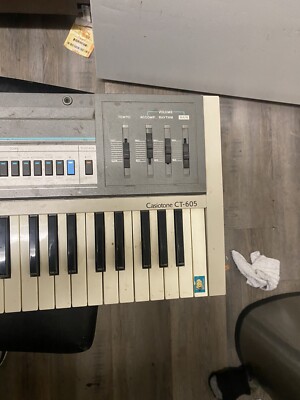 Casio Casiotone CT-605 Vintage Made in Japan in Excellent Shape | eBay