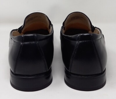 Stacy Adams Mens Black Leather Slip On Dress Shoes 24692-001 