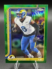 2025 Topps Chrome Jared Verse Green Lava Refractor /99 #173