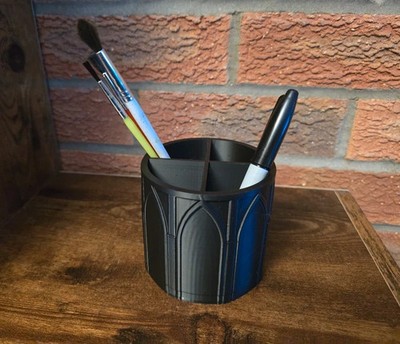 Gothic Pen Pot / Make-Up Pinsel / Schreibtisch Ordnung Organizer V3