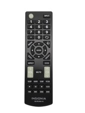 Insignia Tv Remote Control Ns-rc4na-16 Nsrc4na16 LED Black