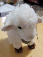 AURORA MIYONI TOTS Handmade Adorable BABY LAMB 7" 26208 w/tags Stuffed Animal