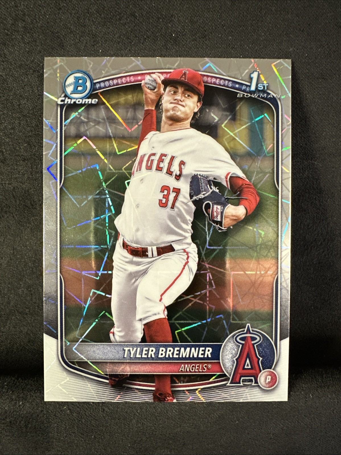 2025 Bowman Draft - Chrome Tyler Bremner #BDC-37 Laser Refractor (RC)
