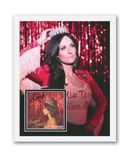 Kacey Musgraves Autographed Signed 11x14 Framed CD Photo Pageant Material ACOA