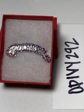 Pvtchwork Tvb Hat Pin “For Cali Only” Los Angeles Exclusive Silver Red/Blue Gems