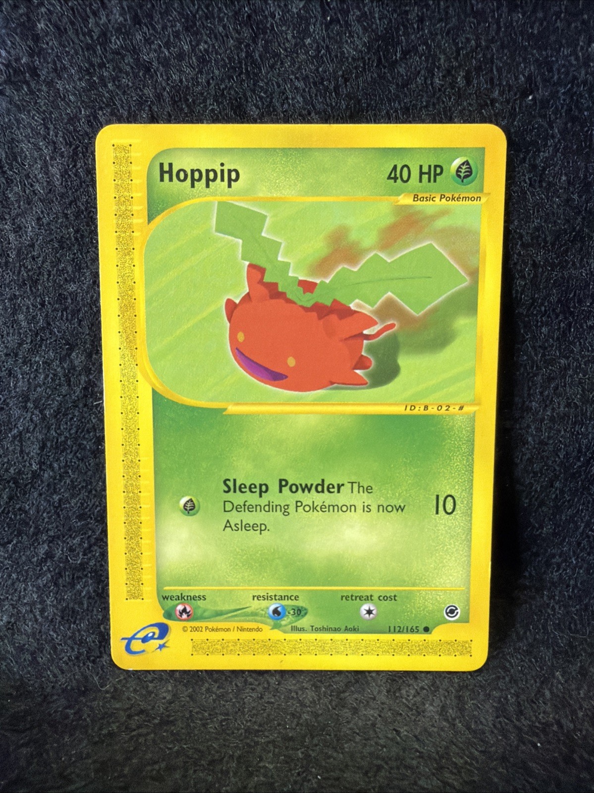 POKEMON HOPPIP 112/165 EXPEDITION BASE SET COMMON NEAR MINT