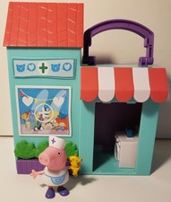 Peppa Pig Hospital with Nurse Peppa and Spinning Washer Vintage 2003