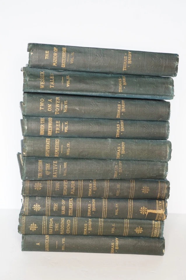 Томас Харди антикварные книги в твердом переплете 10 томов коллекционный набор лот старая книга как есть - Изображение 2 из 4