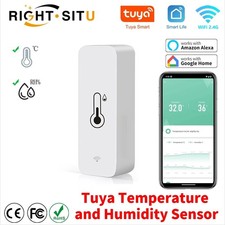 Tuya Smart Temperature And Humidity Sensor APP Remote Monitor For Smart Home Sma