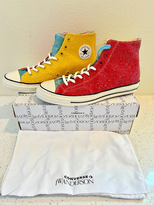 Converse X JW Anderson Chuck Taylor 70 Hi Barbados Cherry  NEW in BOX - Men's 13