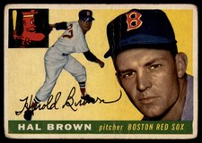 1955 Topps #148 Hal Brown G-VG Red Sox          ID:138588