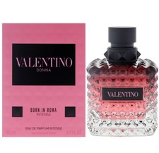 Born In Roma Intense Donna Valentino 3.4oz 100ml Women Perfume Spray