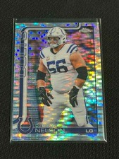 Quenton Nelson 2025 Topps Chrome Football Pulsar Refractor #144 IND Colts
