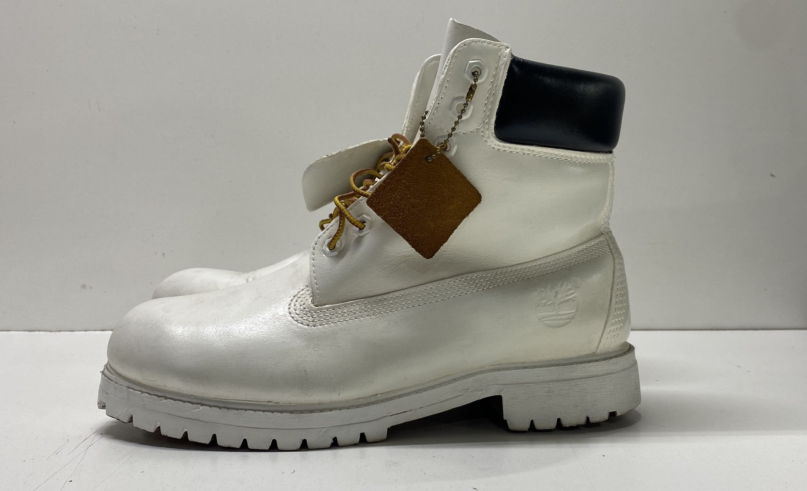 Timberland White Solid Work Boot Boot Men 10 - image 1