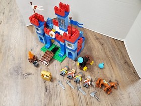 LEGO DUPLO Big Royal Castle 10577  Knight Horse Sword Cannon 99.9% Complete
