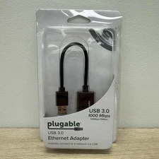 Plugable USB to Ethernet Adapter, USB 3.0 to Gigabit Ethernet
