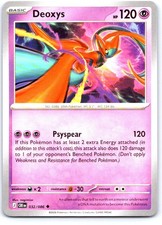 Deoxys 032/086 Uncommon Chaos Rising Pokemon Near Mint
