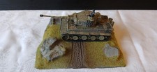 Unimax German Tiger 1 Panzer auf Diorama Base 2005 Forces of Valour Maßstab 1:72