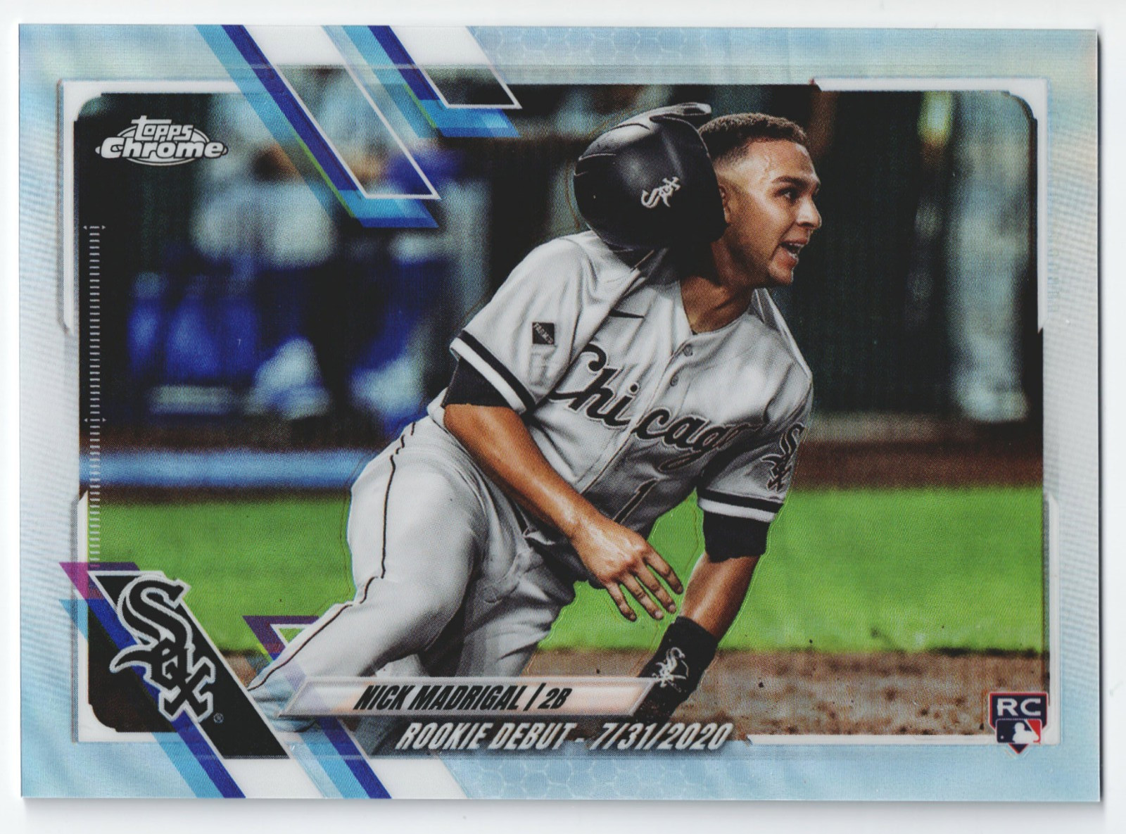 2021 Topps Chrome Update Nick Madrigal Rookie Debut RC Refractor /250 #USC89