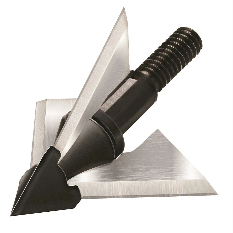 Hojas de cabeza ancha Exodus completas, plateadas/grises, grandes 59-63 cm Foto 2 de 2