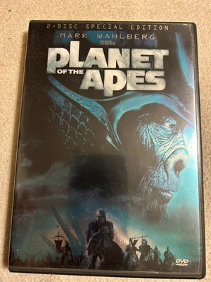 Planet of the Apes DVD 2001 Special Edition Mark Wahlberg Tim Burton 2-Disc